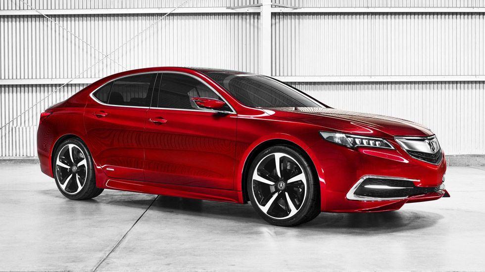 Acura TLX Prototype, la nueva berlina media americana Acura TLX Prototype, la nueva berlina media americana