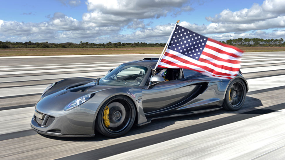 El Hennesey Venom GT alcanza los 432,5 km/h