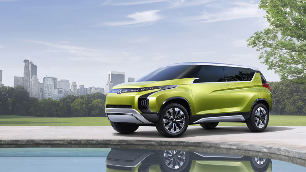 Mitsubishi Concept AR, mitad SUV, mitad monovolumen Mitsubishi Concept AR, mitad SUV, mitad monovolumen