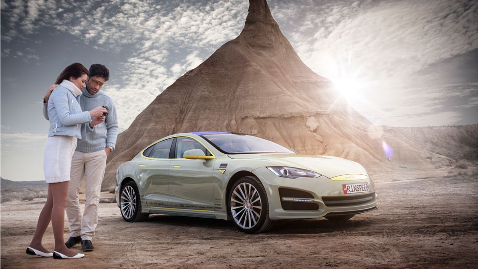 Rinspeed XchangE, el coche que conduce solo y mima a los pasajeros Rinspeed XchangE, el coche que conduce solo y mima a los pasajeros