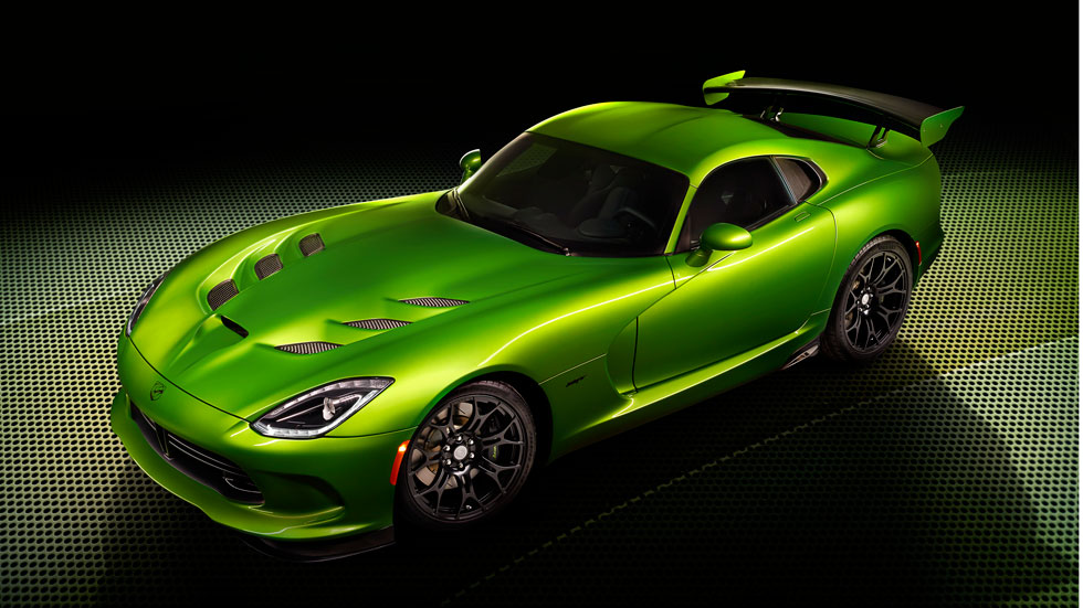 SRT Viper Stryker Green, veneno verde para la víbora americana SRT Viper Stryker Green, veneno verde para la víbora americana