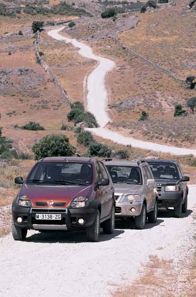 CR-V 2.0i / Land Rover Freelander 1.8i / Renault Scénic RX4 2.0 16V ...