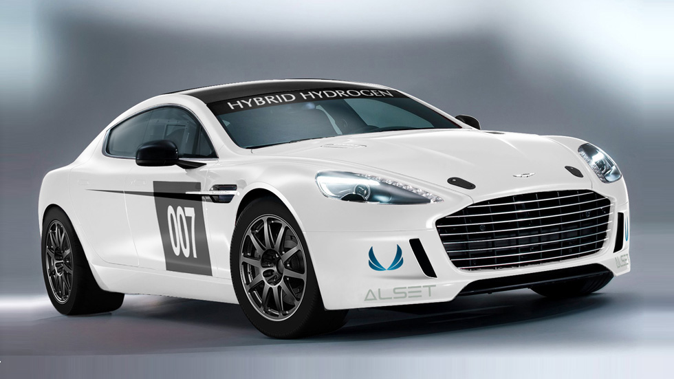 Aston Martin Hybrid Hydrogen Rapide S, híbrido de competición