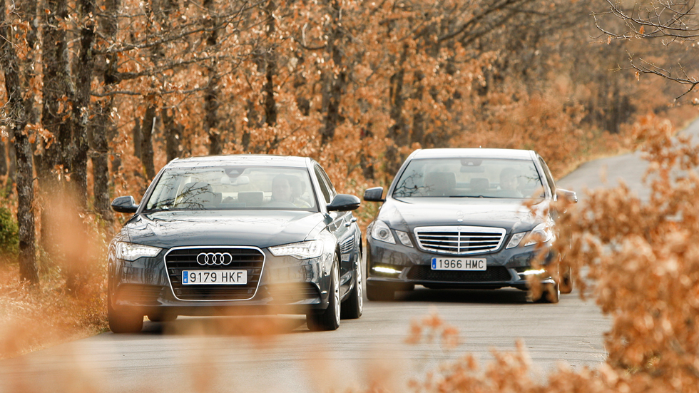 Comparativa: Audi A6 Hybrid vs Mercedes E 300 BlueTec Hybrid