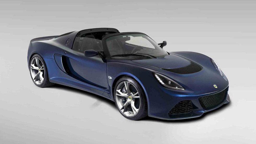 Lotus Exige S Roadster, el Lotus cabrio más veloz