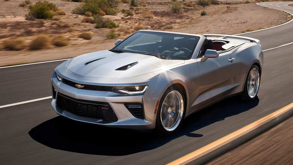 Chevrolet Camaro Convertible 2016, músculo al aire libre