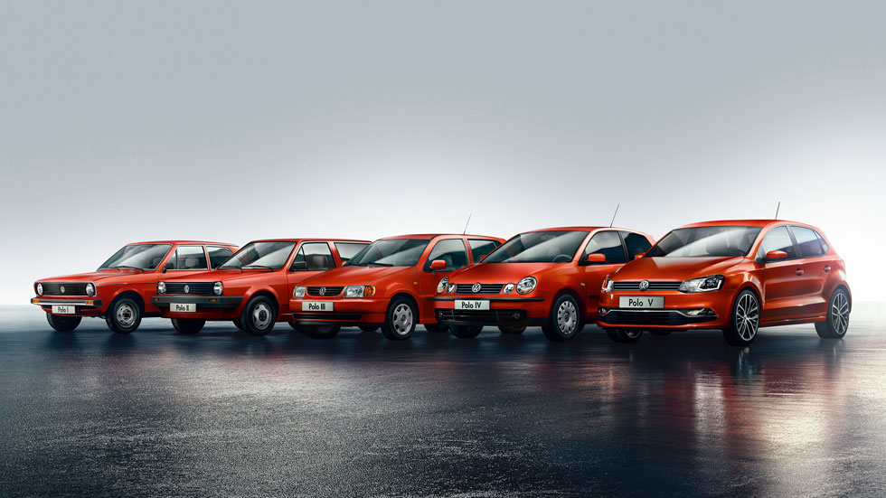 El Volkswagen Polo cumple 40 años