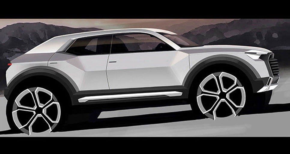 Audi Q1 teaser Audi Q1 teaser