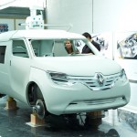 Renault Frendzy Maqueta al natural en el centro de diseño de Renault