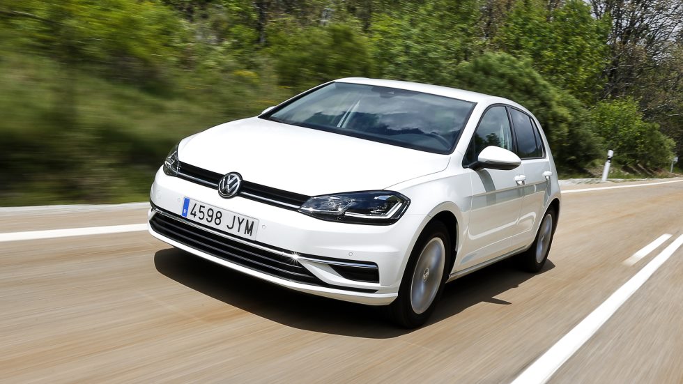 vw distribución del peso del golf