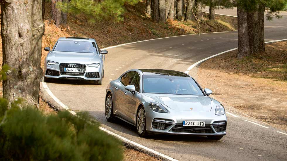 Audi RS7 Sportback vs Porsche Panamera Turbo, ¿cuál es mejor? Pruebas
