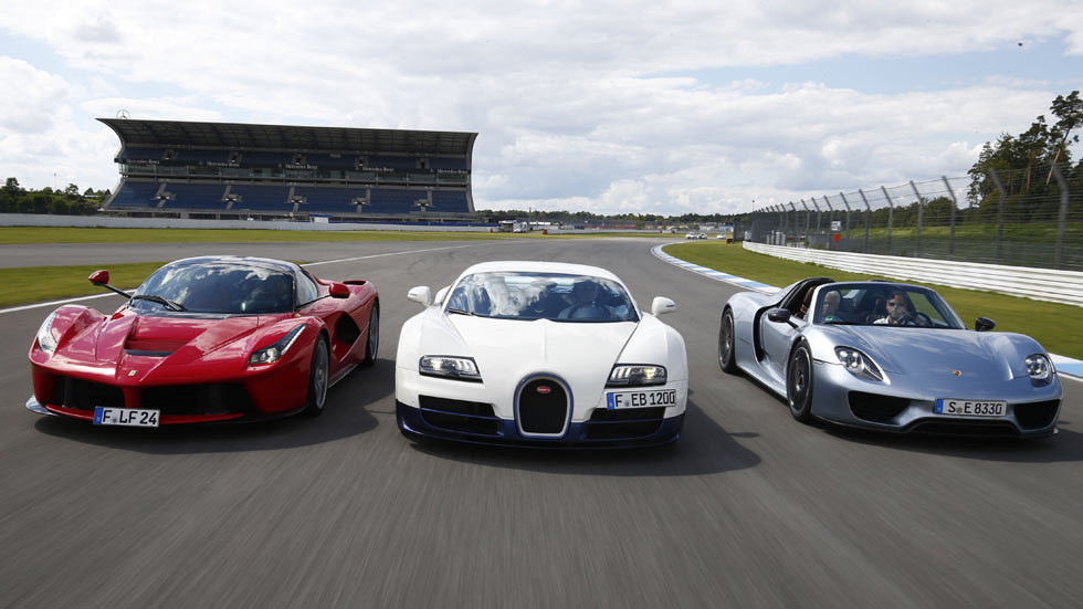 Comparativa Bugatti Veyron Super Sport vs Ferrari LaFerrari