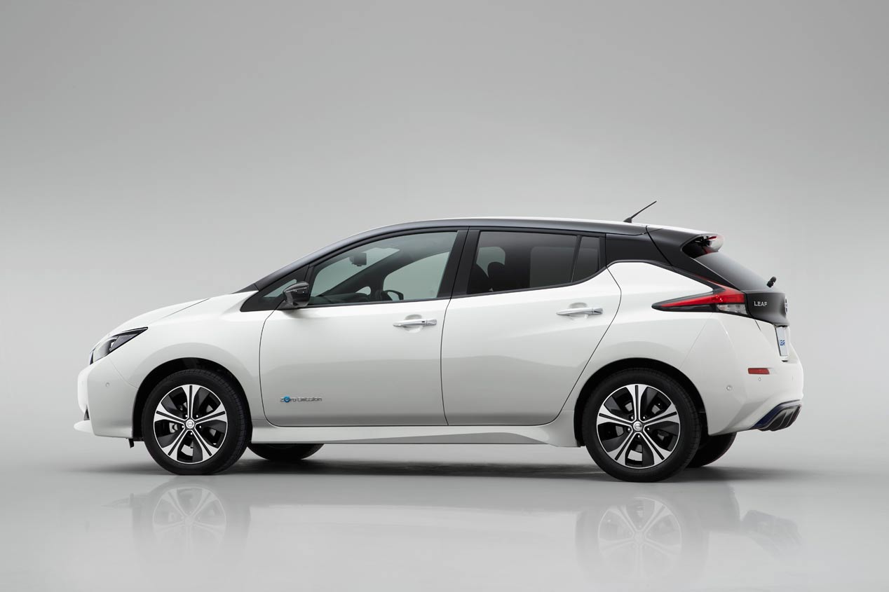 nissan leaf: con batería de 60 kwh en 2020 o 2021