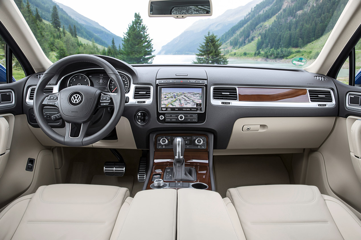 Vw touareg салон