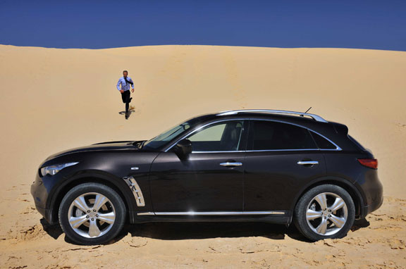 Infiniti fx30d расход