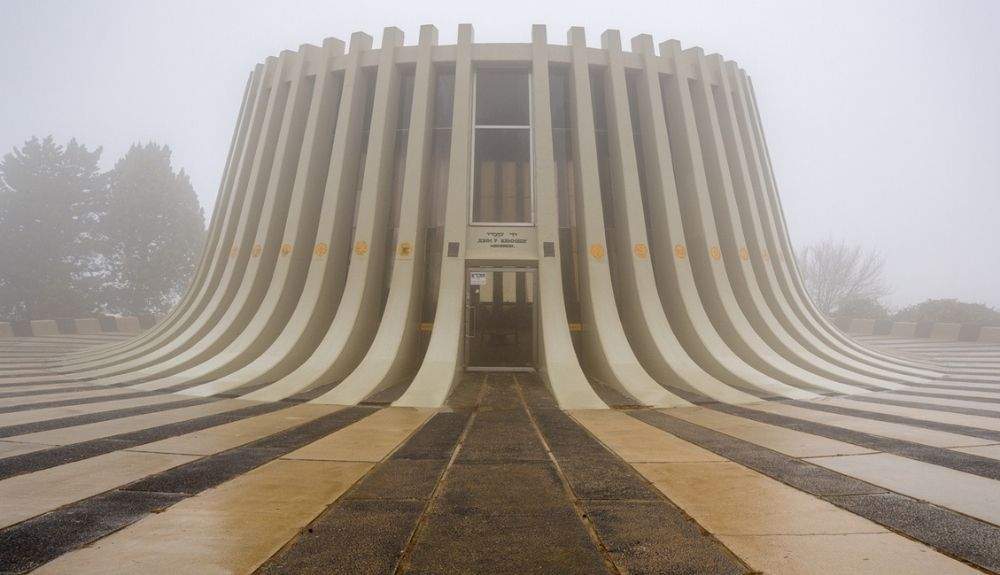 Yad Kennedy, un monumento a John F. Kennedy, el 35º presidente de los Estados Unidos en Jerusalén