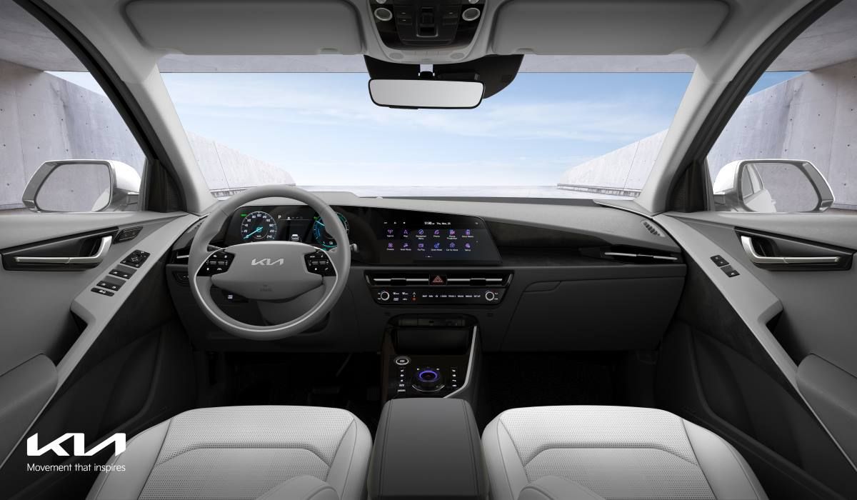 El interior del Kia Niro 2022 2