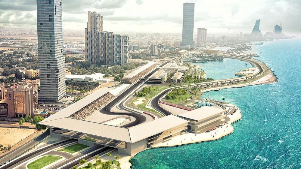 Vista aérea de cómo estará finalmente el circuito de Yeda