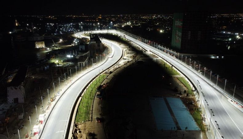 Iluminación del circuito de Yeda Iluminación del circuito de Yeda