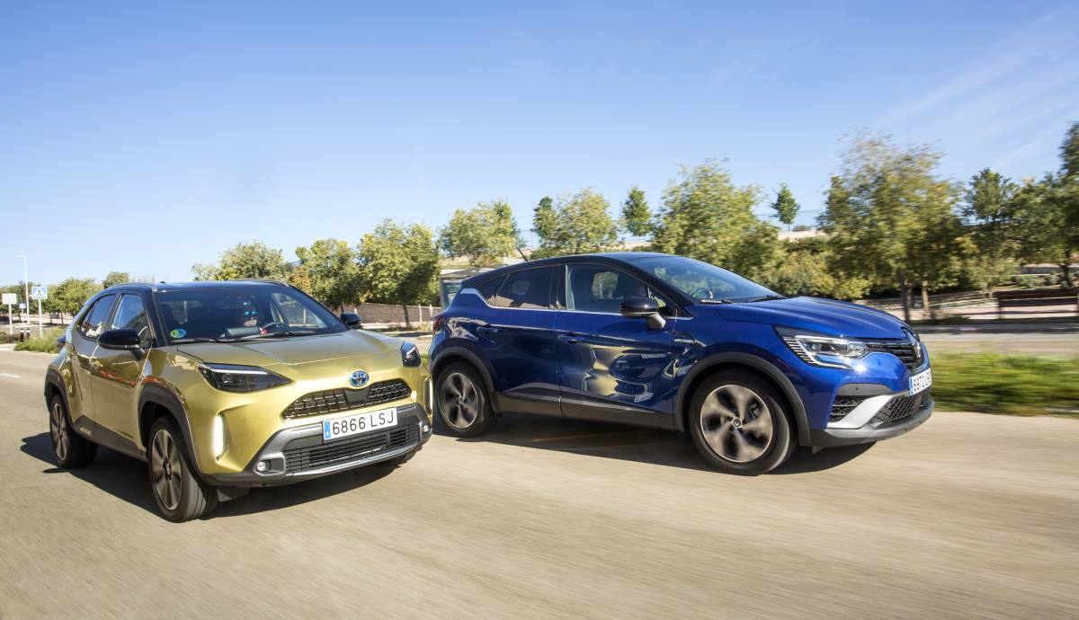 Renault Captur frente a Toyota Yaris Cross