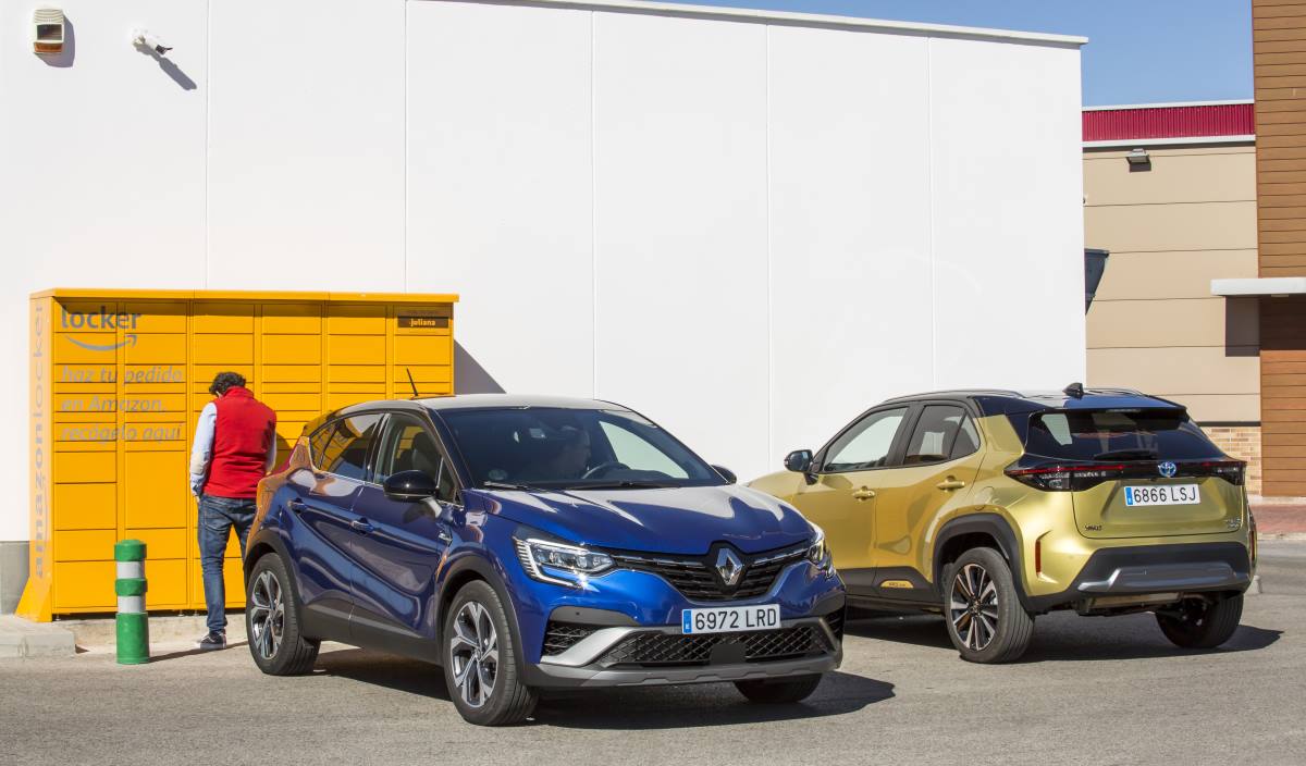 Captur vs Yaris Cross  Tecnologías híbridas Renault   Toyota 2