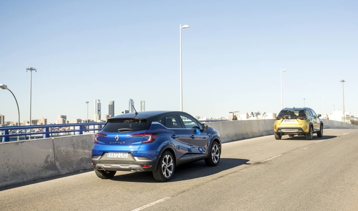 Captur vs Yaris Cross  Tecnologías híbridas Renault   Toyota 18