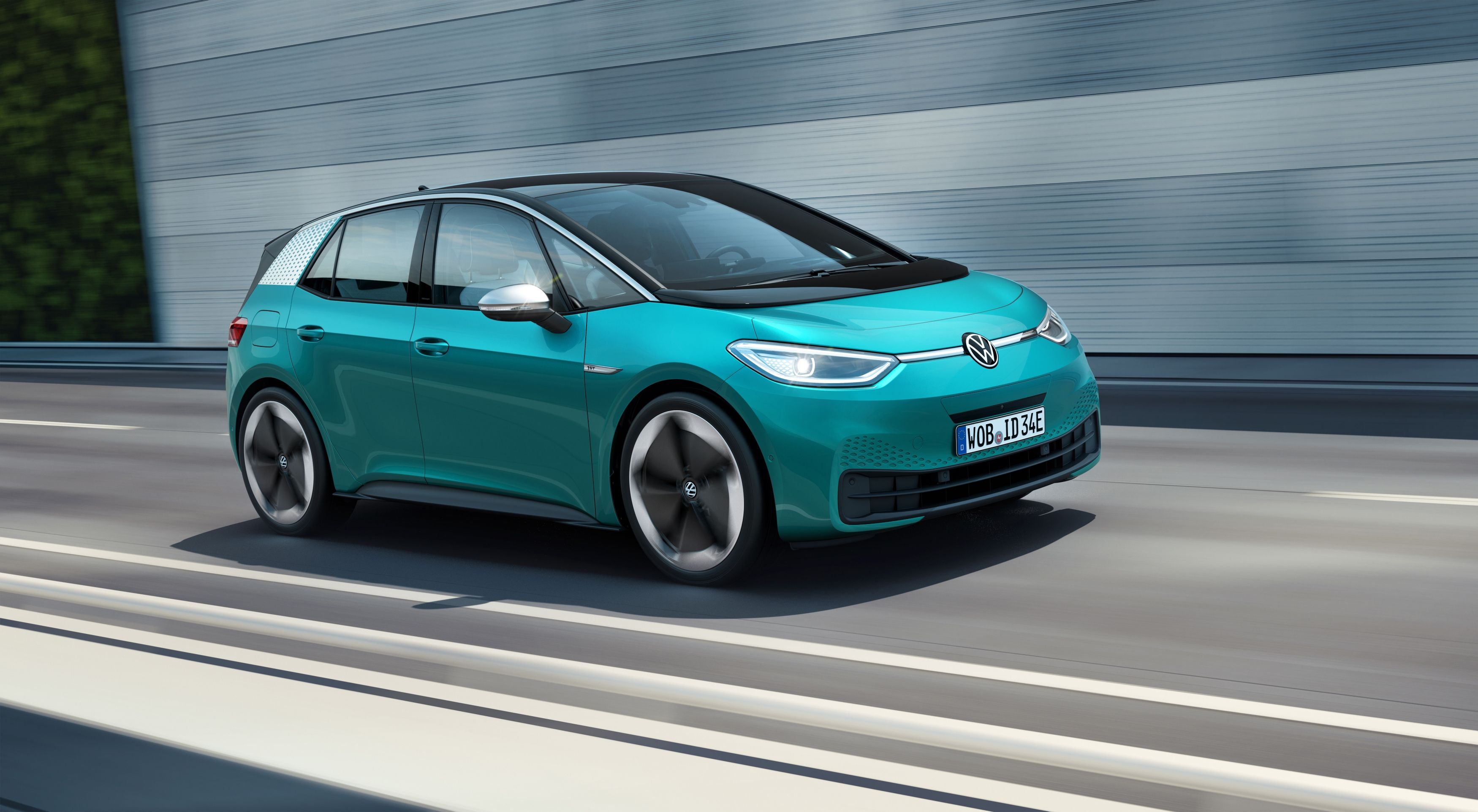 El nuevo Ford Focus Electric podría basarse en el VW ID.3 (en la foto)