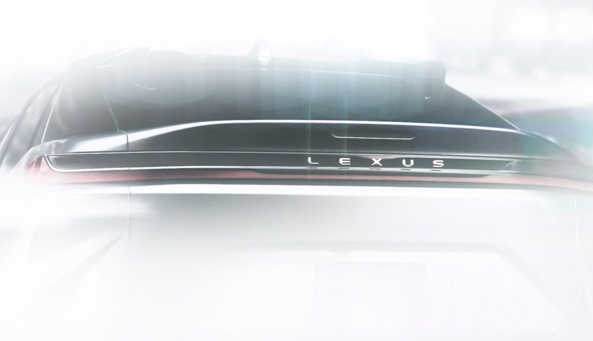 Adelanto del Lexus RZ.