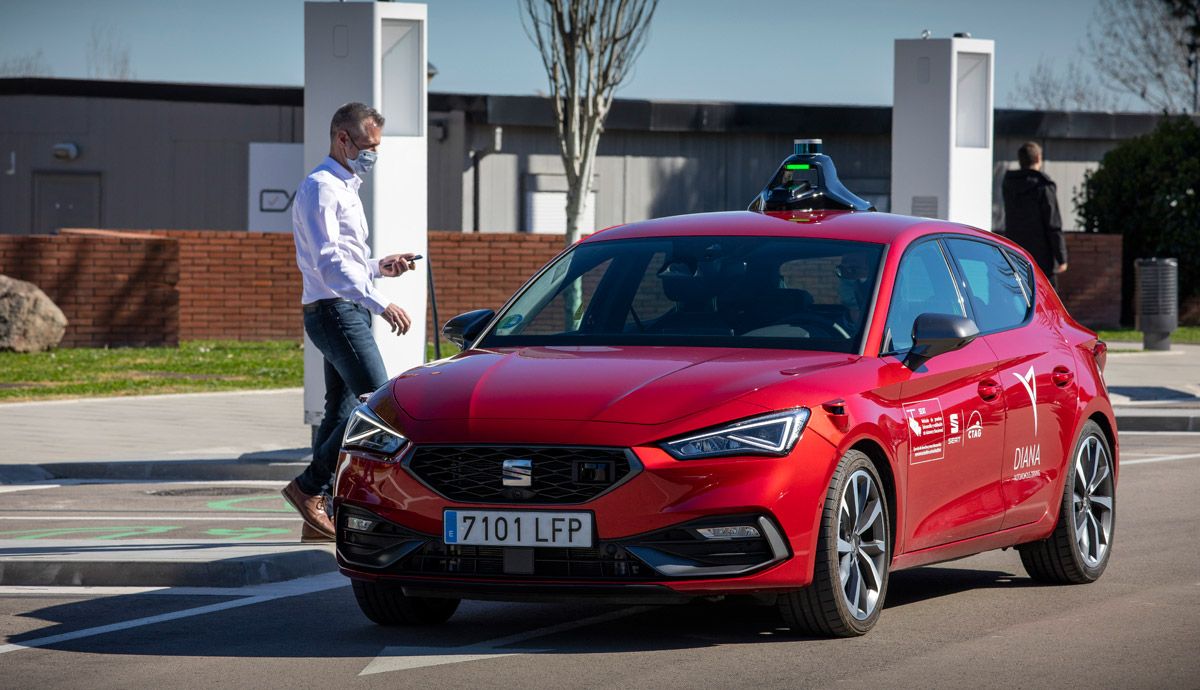 Seat Diana y la tecnología de conducción autónoma.