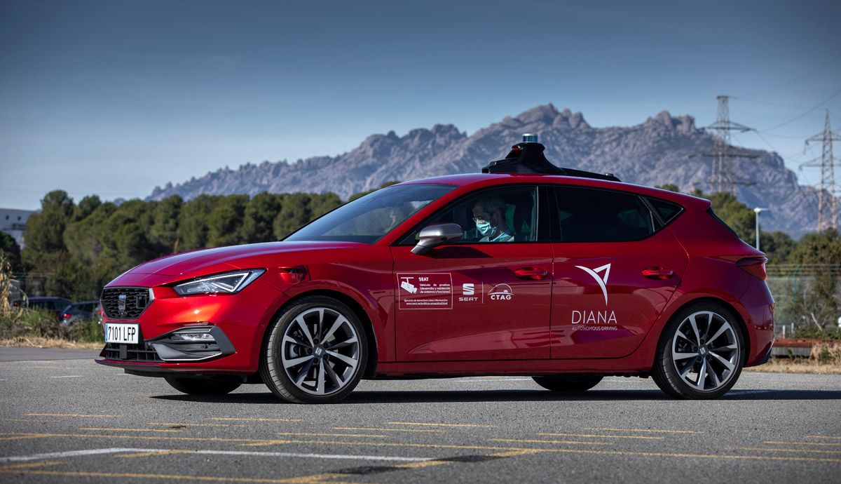 Seat Diana y la tecnología de conducción autónoma.