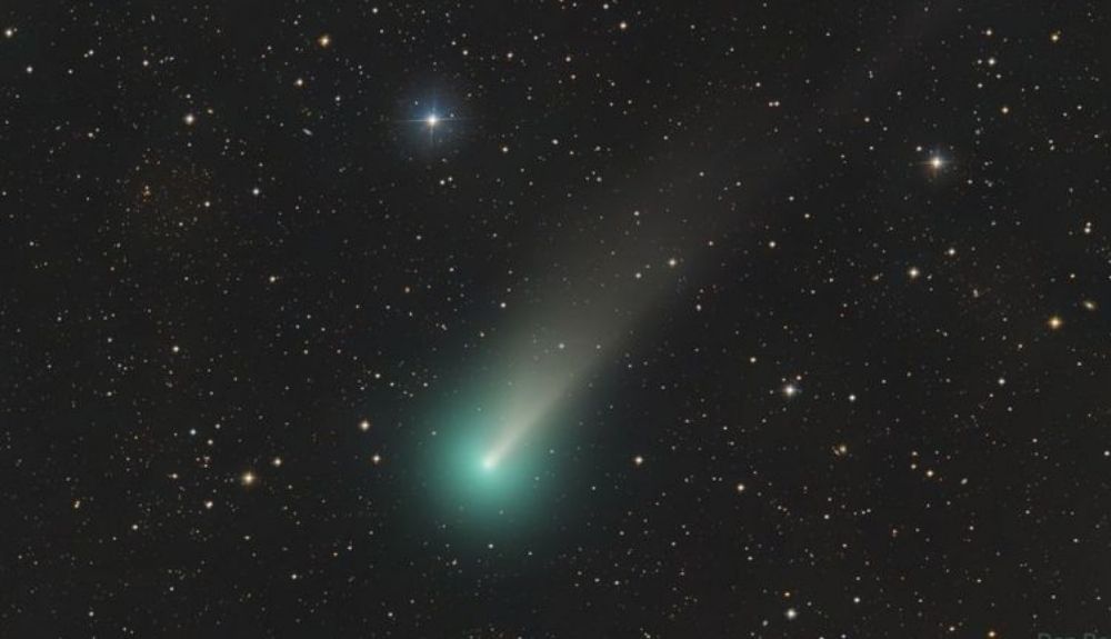 Así se veía el cometa Leonard la semana pasada, cuando un equipo de la NASA capturó esta foto.