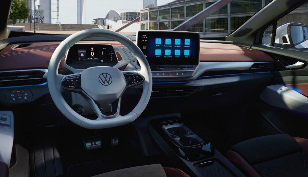 Interior del SUV eléctrico VW ID.5