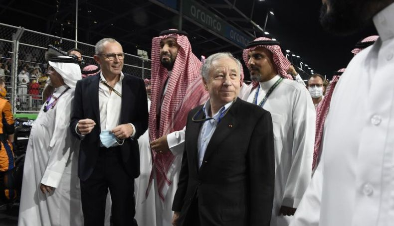 Domenicali junto a Jean Todt Domenicali junto a Jean Todt