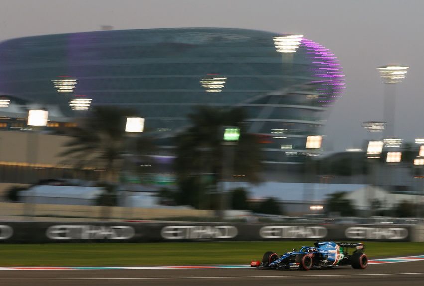 Buena carrera la de Fernando Alonso en Abu Dabi