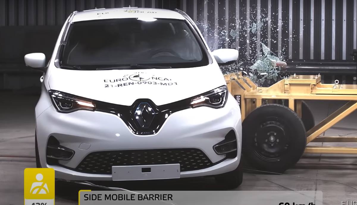 El Renault ZOE en las últimas pruebas de seguridad Euro NCAP