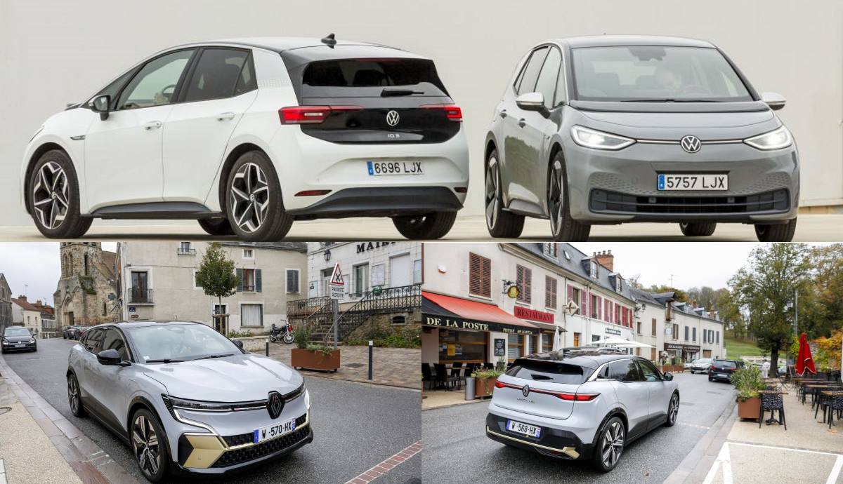 Renault Mégane E Tech Electric vs VW ID.3