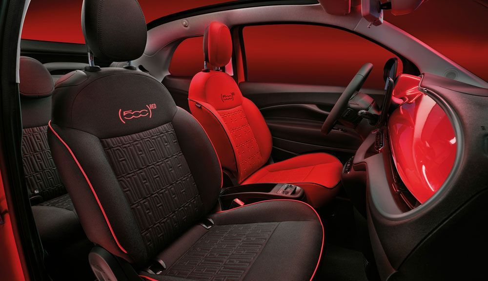 El rojo también estará muy presente en el interior El rojo también estará muy presente en el interior