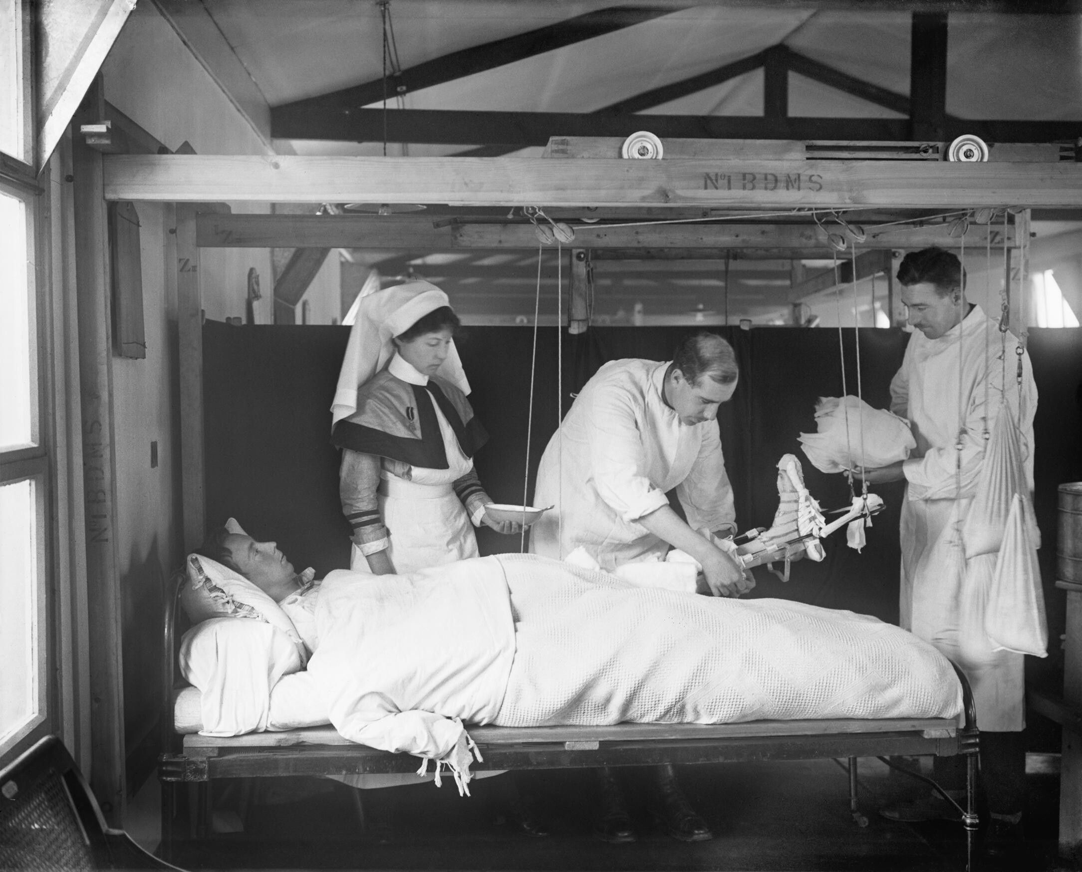 La Primera Guerra Mundial supuso importantes avances en medicina.
