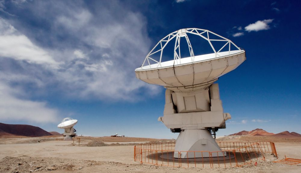 Los investigadores usaron el telescopio Atacama Large Millimeter Array. Los investigadores usaron el telescopio Atacama Large Millimeter Array.