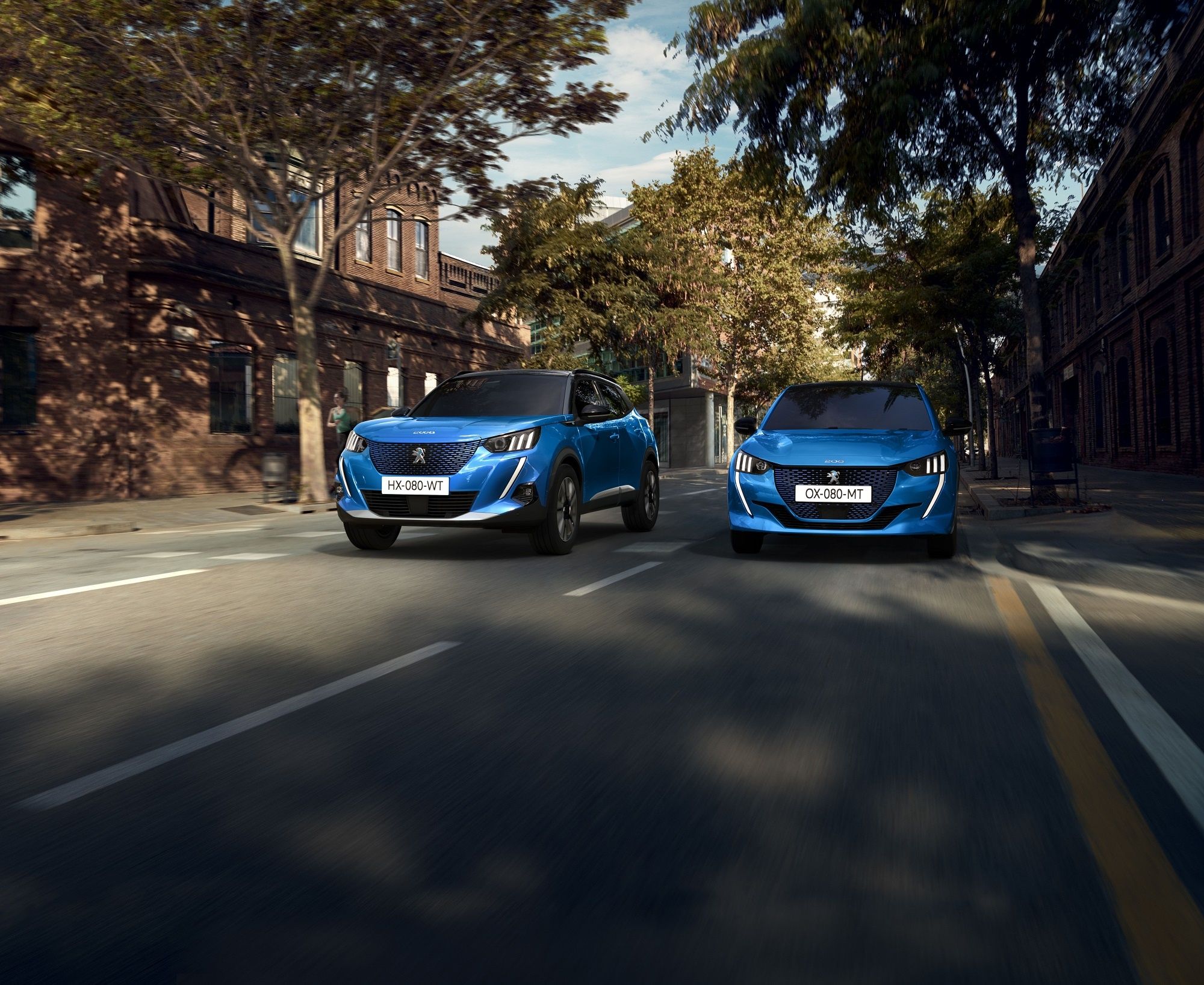 Peugeot e-208 y e-2008