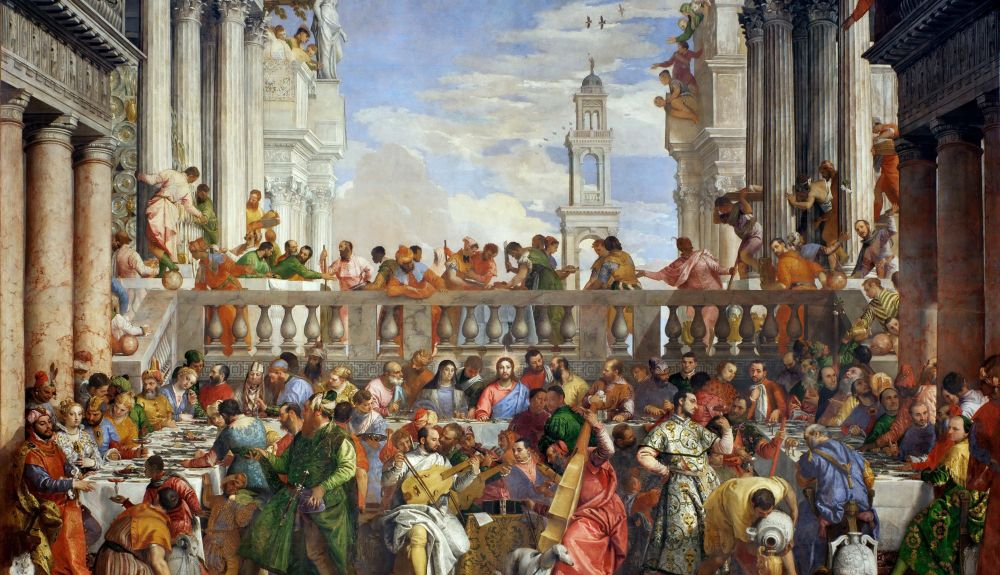 Las Bodas de Caná es el cuadro más grande del Museo de Louvre. Las Bodas de Caná es el cuadro más grande del Museo de Louvre.