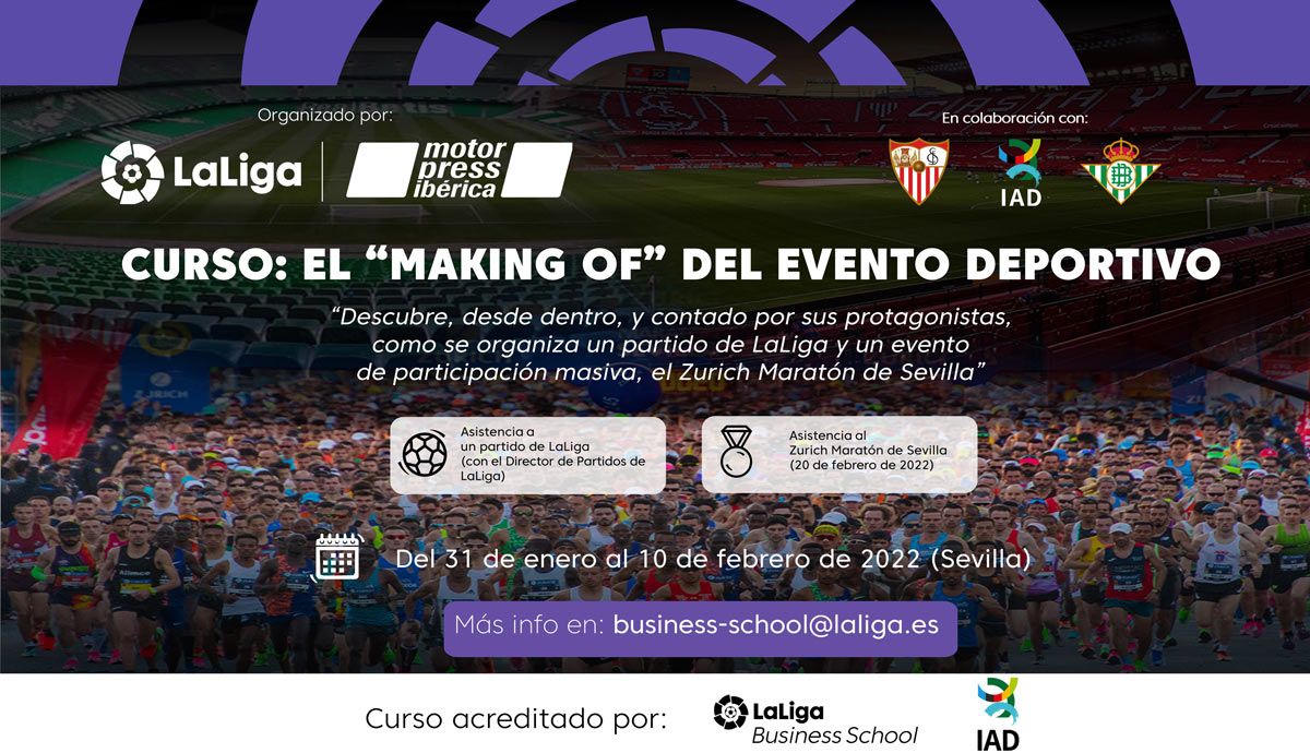 Curso Making of de La Liga y Motorpress Ibérica.