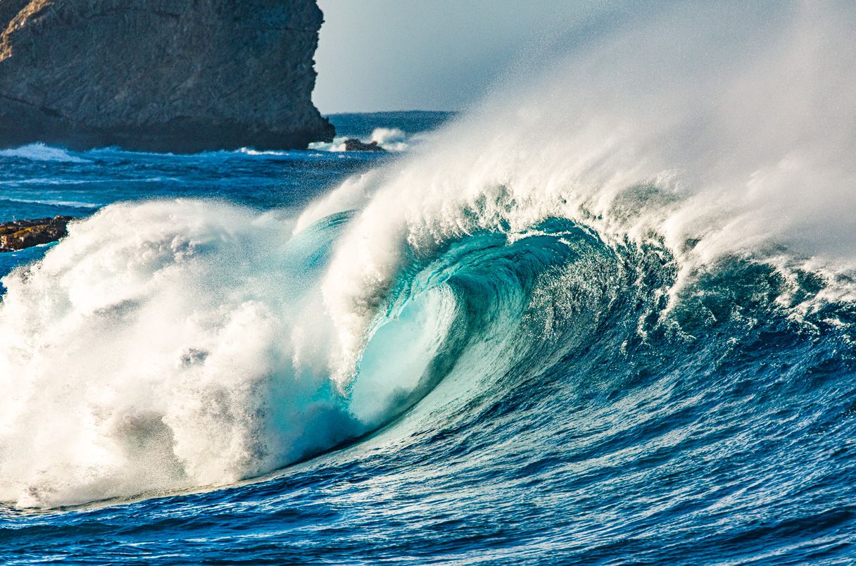 El rocío del mar escupe las sustancias químicas procedentes de arroyos y ríos contaminados.
