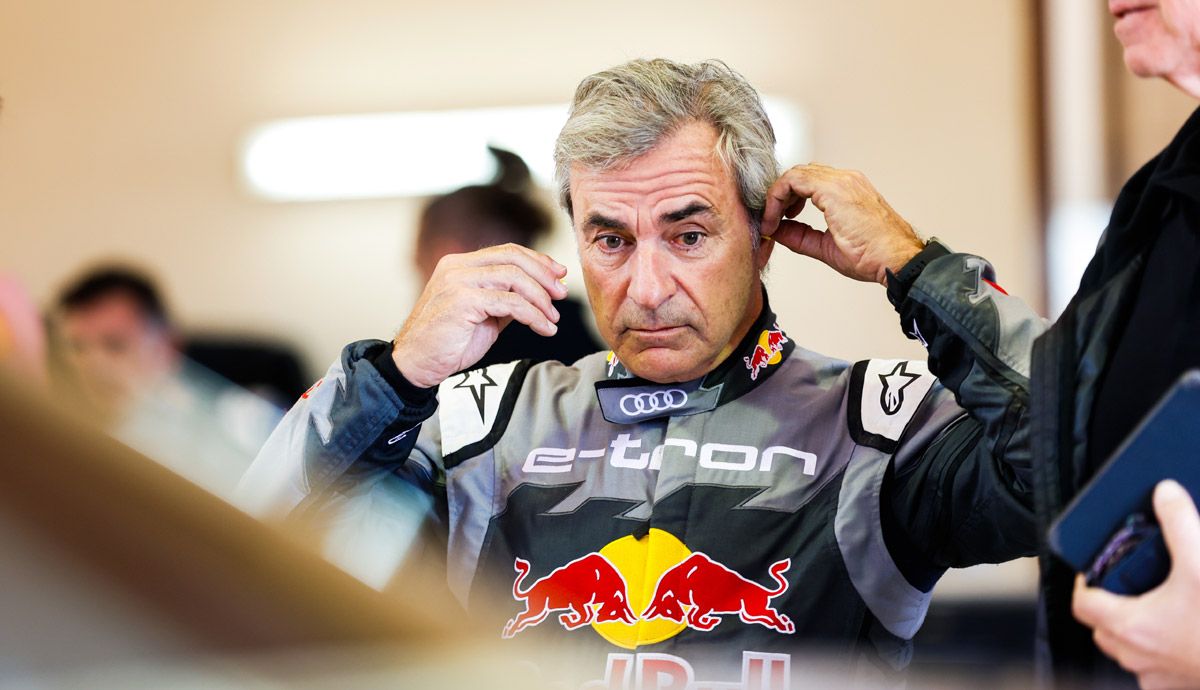 Carlos Sainz correrá este Dakar con el Audi RS Q e-tron.