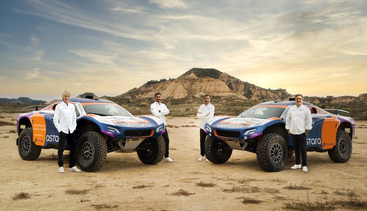 El Astara Team tendrá como pilotos a Jesús Calleja y Óscar Fuertes.