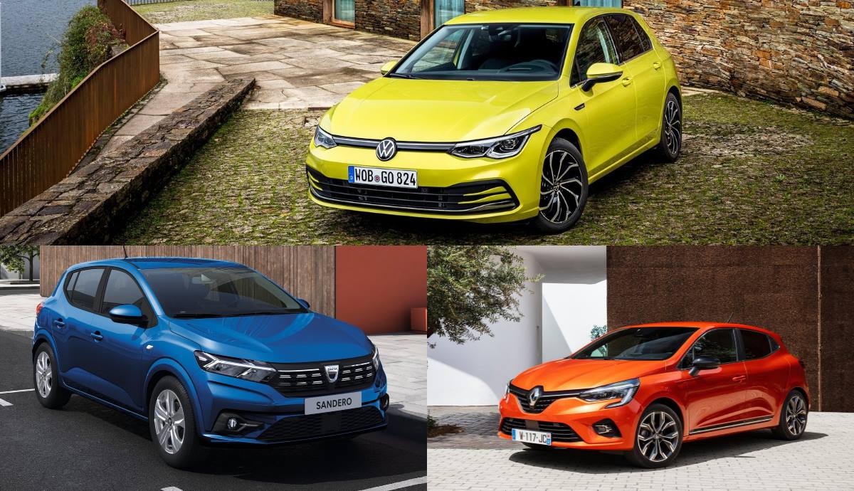El reinado del VW Golf como coche más vendido en Europa está en peligro en 2021