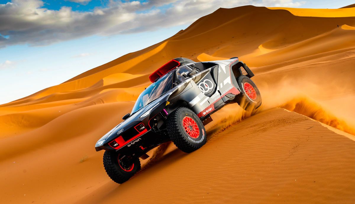 Previo del Rally Dakar 2022, el tercero en Arabia Saudí, con Audi debutando con su RS Q e tron.