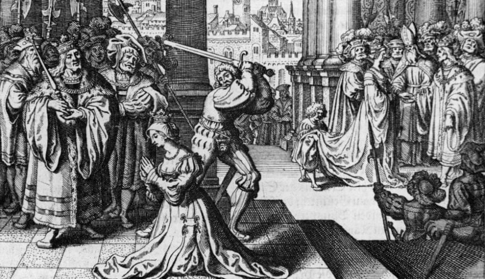 La ejecución de Ana Bolena, el 19 de mayo de 1536, fue realizada por un espadachín francés para limitar su dolor.