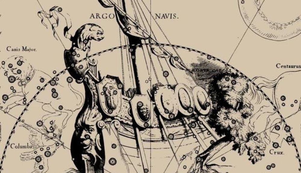 Argo Navis, una de las constelaciones que han pasado a la historia.
