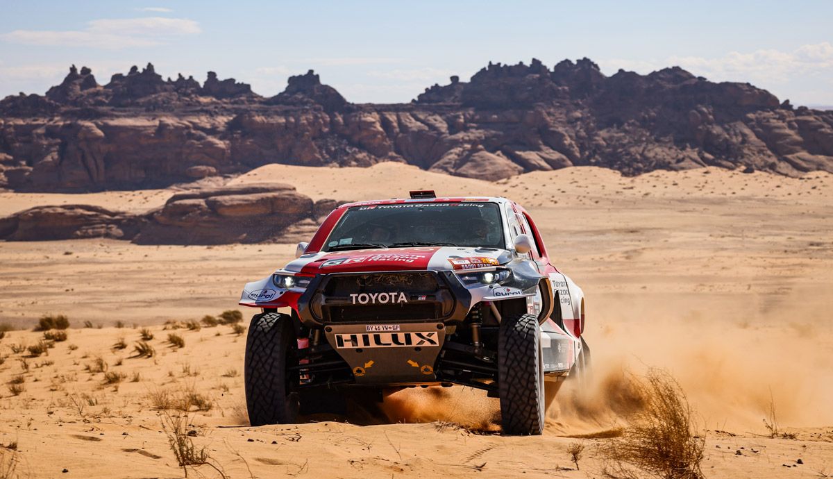 Giniel de Villiers, ganador de la novena especial del Rally Dakar 2022. Foto: ASO.